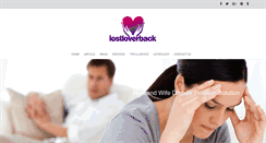 Desktop Screenshot of lostloverback.com